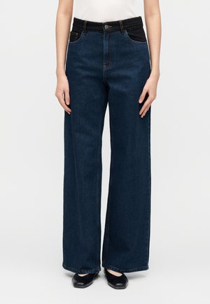 NINI - Wide Leg - blue/black