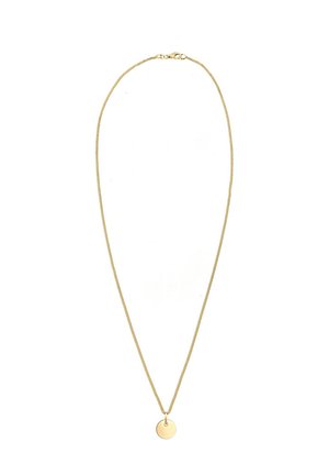 Elli PLATE CIRCLE BASIC - Ketting - gold-coloured