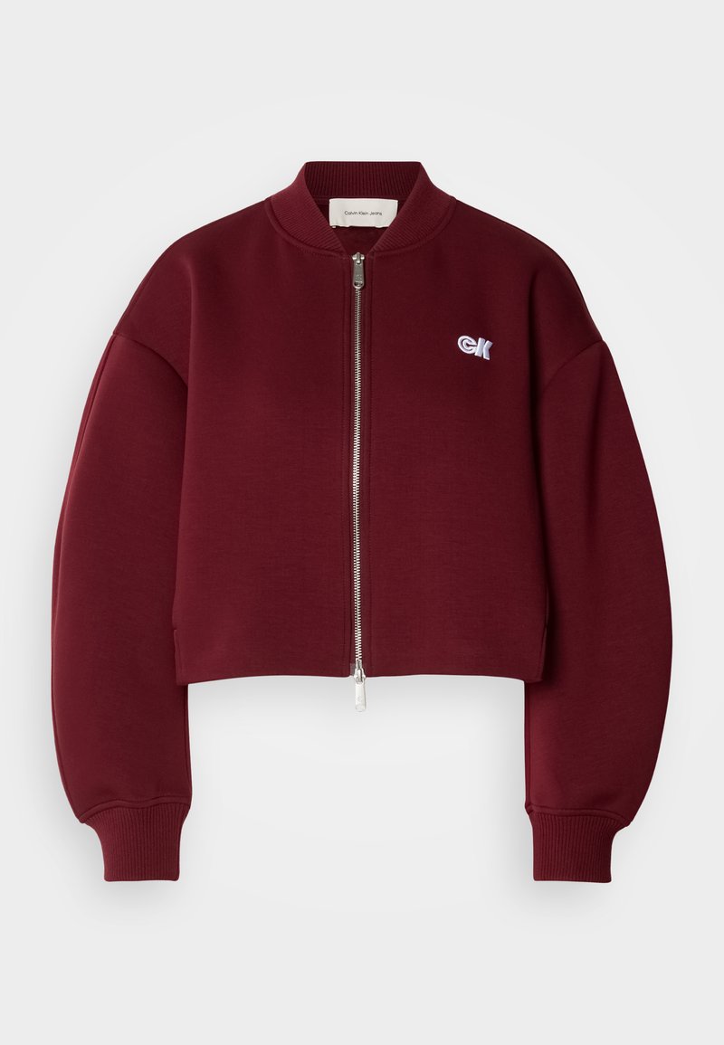 Calvin Klein Jeans Bomberjacks bordeauxrood