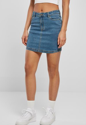 Gonna a tubino - clearblue washed