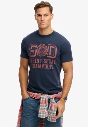T-shirts print - lauren navy