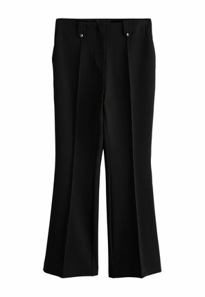 Next, PETITE FIT - TAILORED HARDWARE DETAIL BOOTCUT TROUSERS WITH STRETCH - Bukser - black