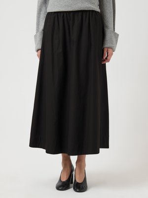 YASCOLEA SKIRT - Maxi skirt - black