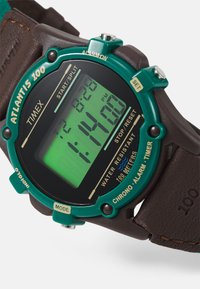 Timex ATLANTIS UNISEX - Orologio digitale - brown/green