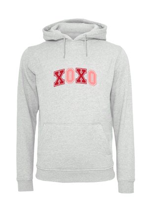 XOXO VARSITY COLLEGE STYLE VALENTINSTAG - Hoodie - heather grey