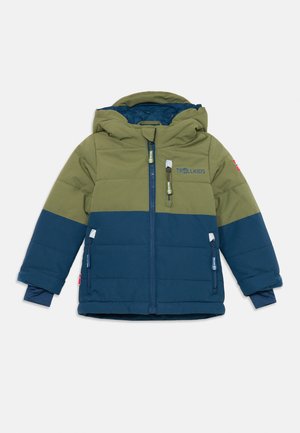 KIDS HEMSEDAL SNOW JACKET UNISEX - Veste d'hiver - moss/mystic blue