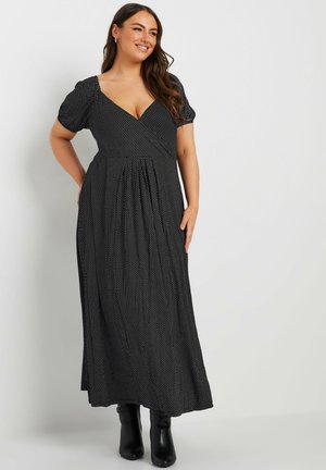 Yours Clothing Maxi-jurk - black