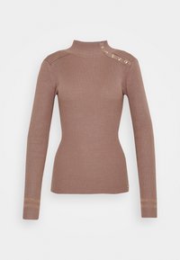 Morgan Striktrøje - camel