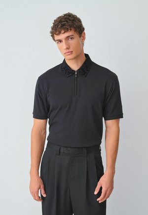 SMART COLLAR - Polokošeľa - black flock