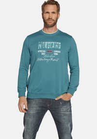 Jan Vanderstorm DOPPELPACK BOTU - Sweatshirt - petrol dunkelblau