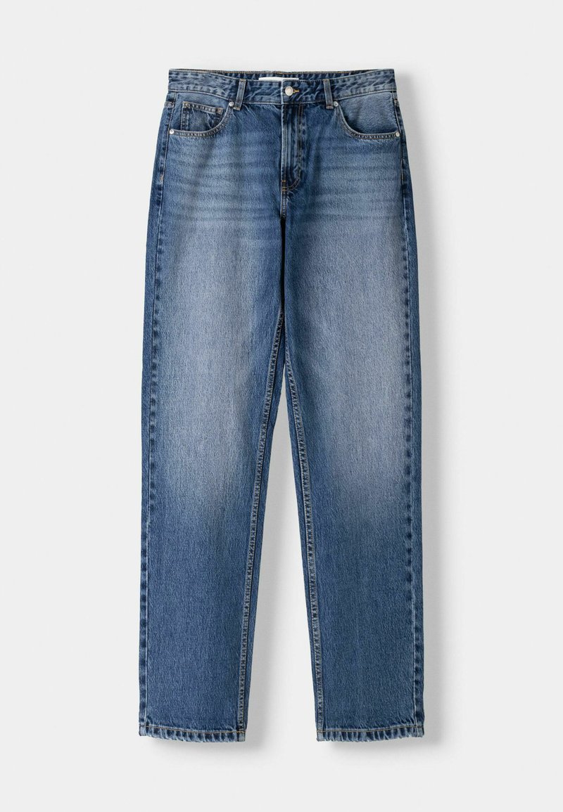 Bershka Straight leg jeans lichtblauw denim