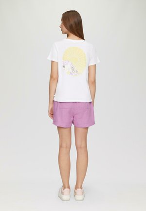 T-shirt imprimé - weiß