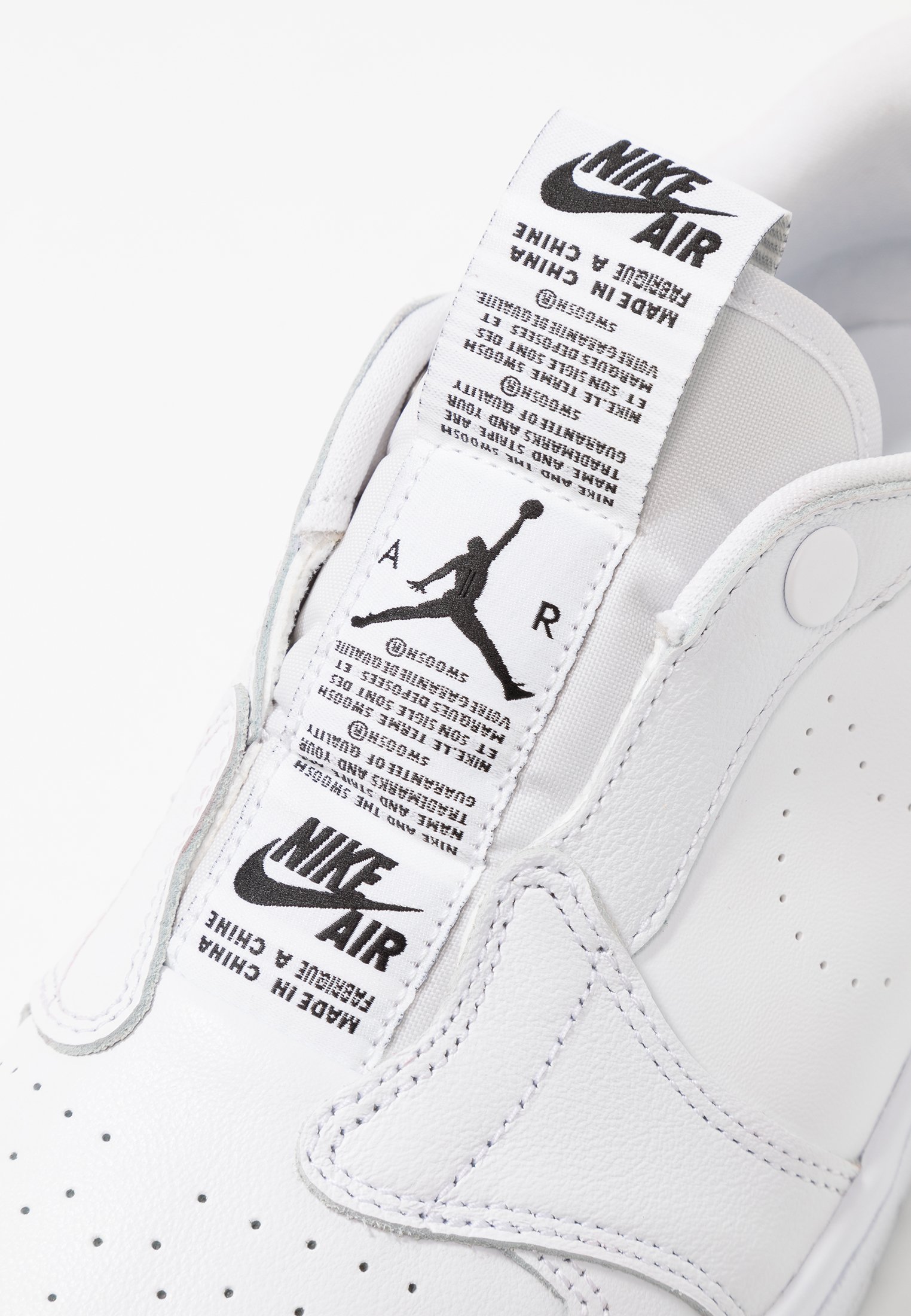nike air jordan senza lacci
