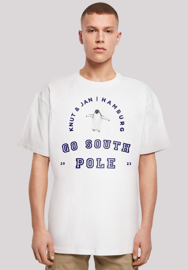 PINGUIN KNUT JAN HAMBURG - T-Shirt print - weiß