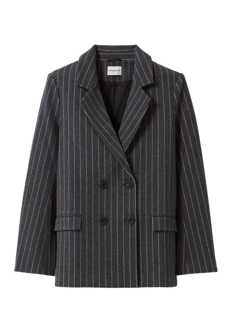 CLAUDIE PIERLOT Halflange jas zwart