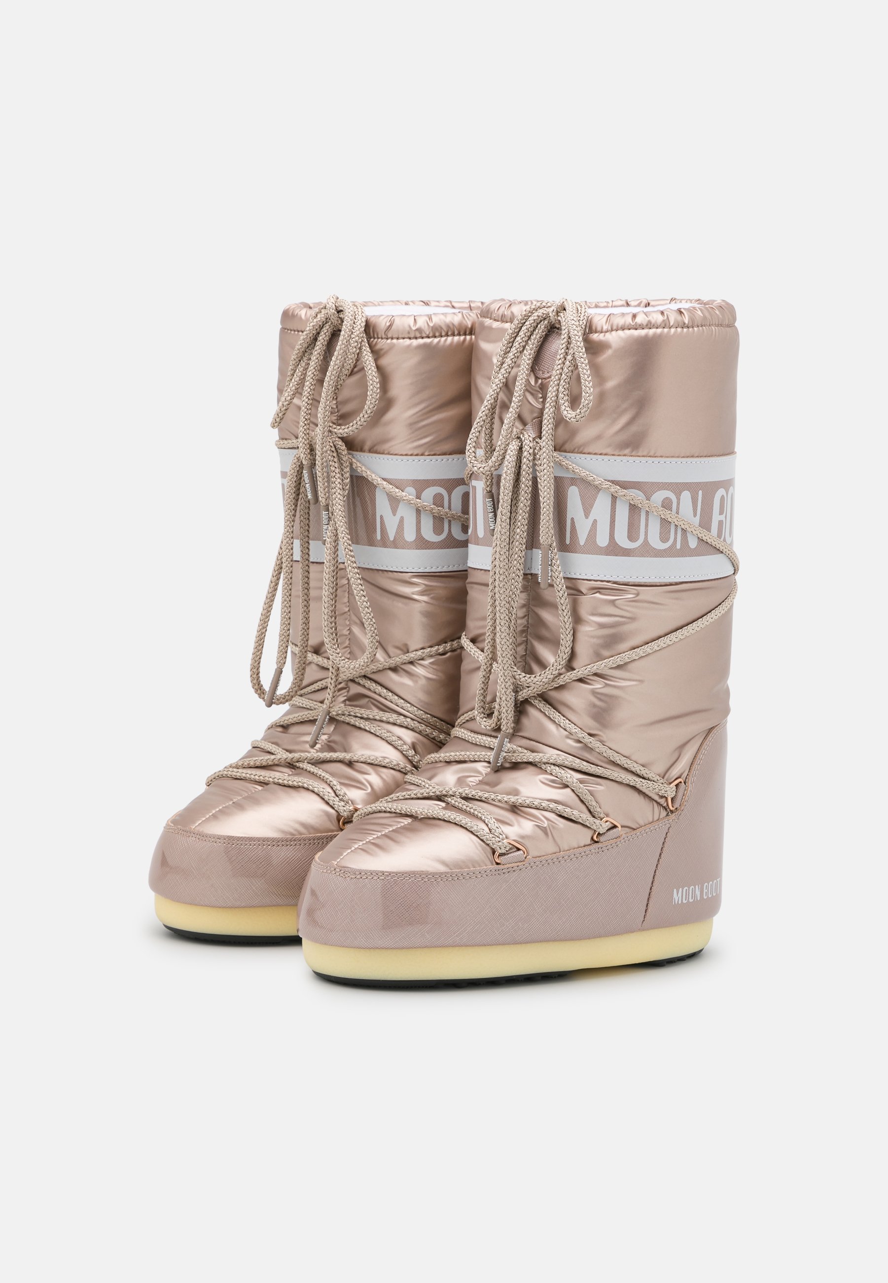 rose gold winter boots