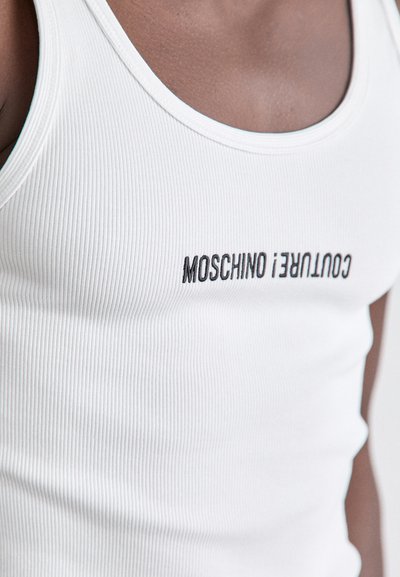 MOSCHINO CANOTTA - Top - fantasia bianco