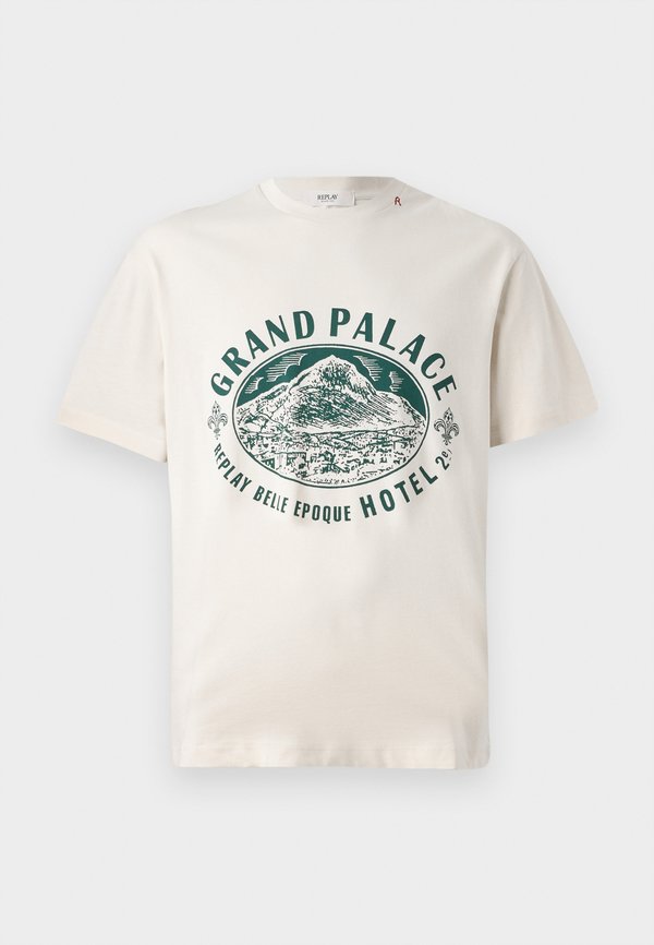 ST MORITZ - Print T-shirt - natural rope3