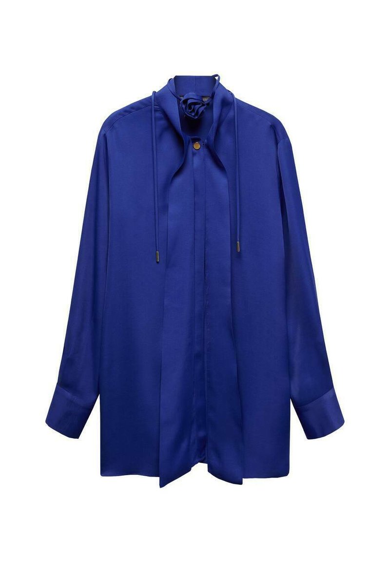 Mango Overhemdblouse donkerblauw Mango Overhemdblouse donkerblauw
