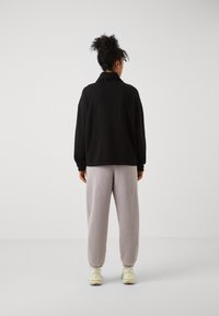 Champion ICONS HALF ZIP SMALL C LOGO - Felpa - black