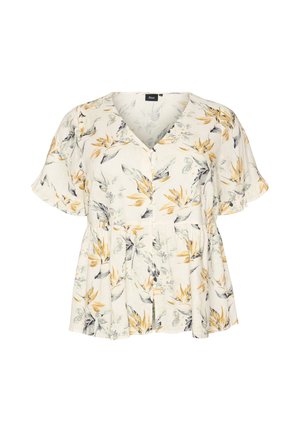 Zizzi, Bluse - weiß