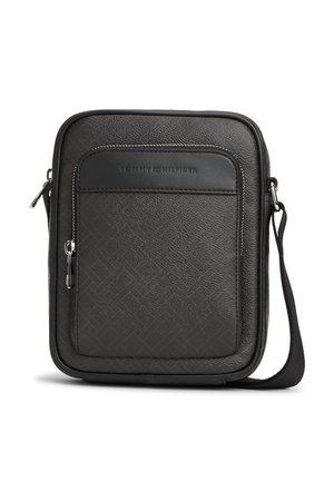 FLAG MONOGRAM MINI REPORTER - Schoudertas - black