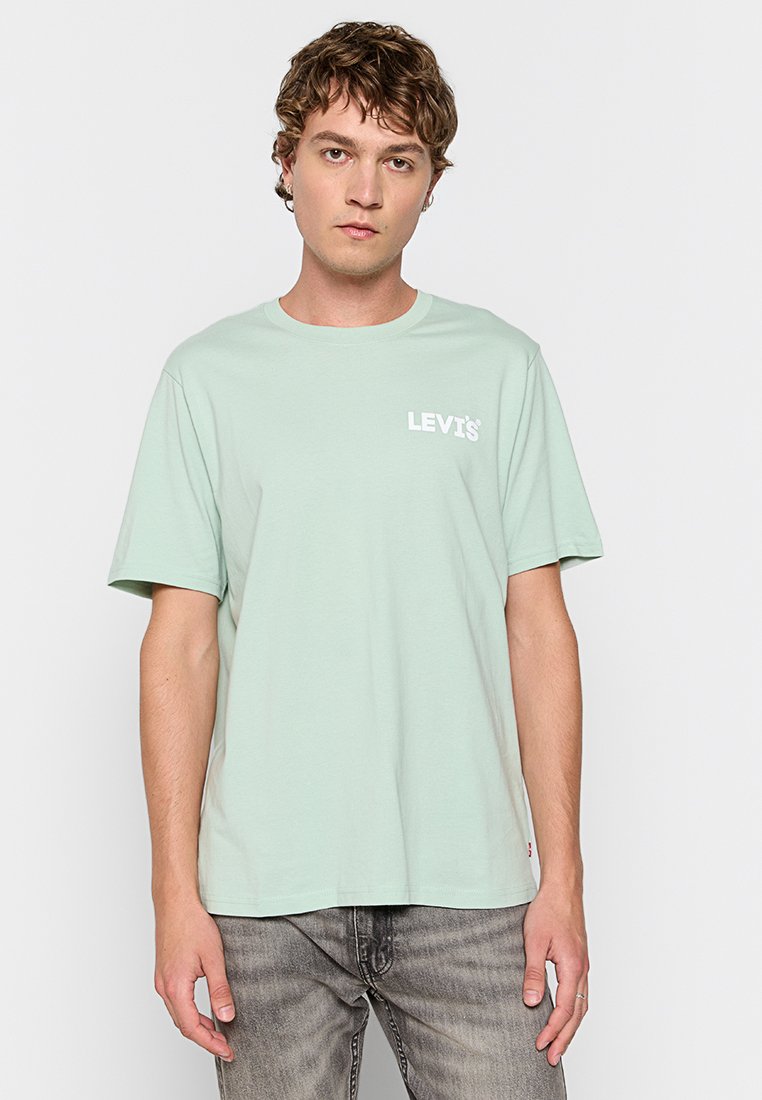 Levi’s® T-shirt basic mintgroen Levi’s® T-shirt basic mintgroen