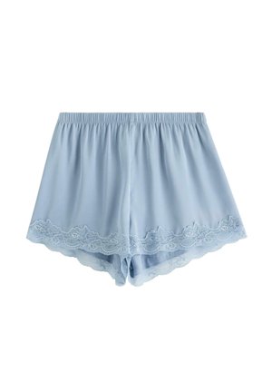 Lindex, LINDEX PYJAMA SHORTS IN SATIN LINDEX - Nattøj bukser - light dusty blue