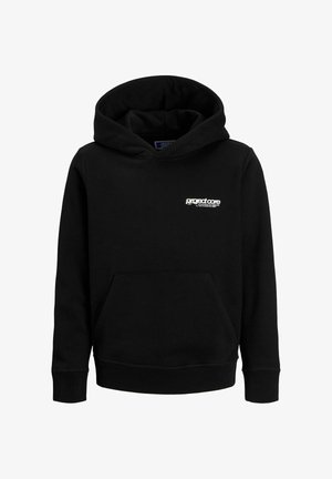 RÜCKENPRINT - Pulover s kapuco - black