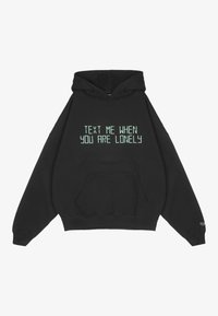 BLEEK BOXY HOODIE - Kapucnis pulóver - washed black