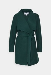 VILA Petite Klassischer Mantel - dark green