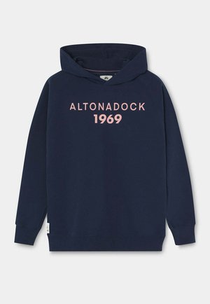 ALTONADOCK, SUDADERA LEGACY ´69 NAVY - Jersey con capucha - azul