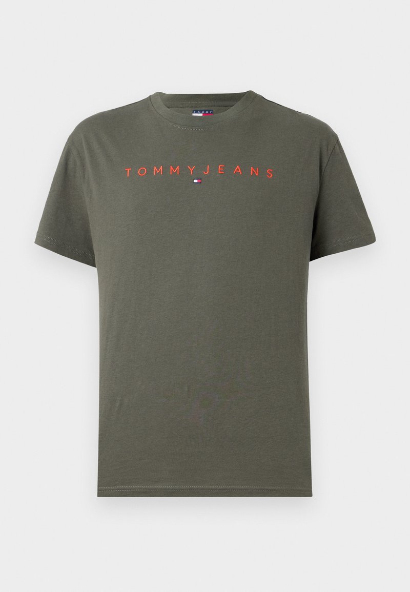 Tommy Jeans T-shirt basic groen