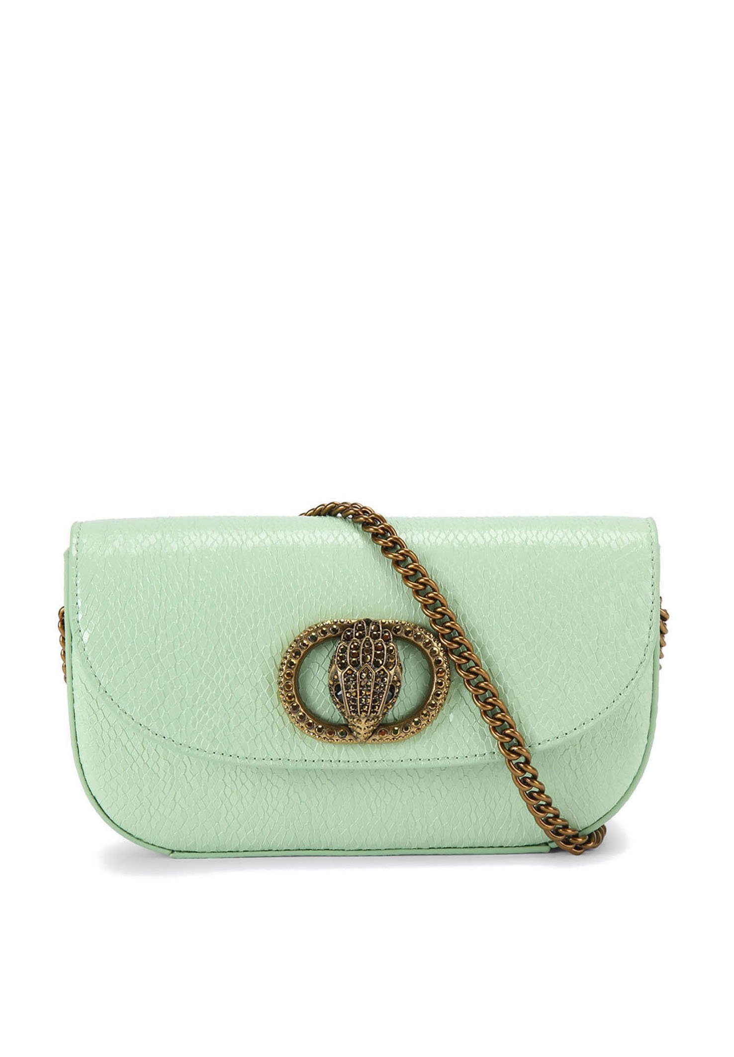 Kurt Geiger London Cross body bag pale green/light green Zalando