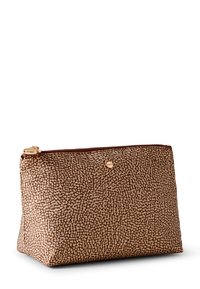 Borbonese CLASSICA MEDIUM - Wash bag - beige brown