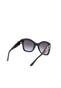 Guess INIETTATO - Occhiali da sole - glossy black smoke gray