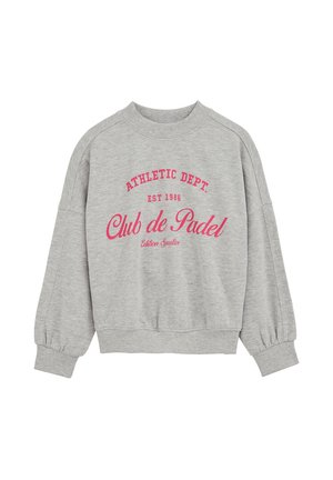 Sweater - blended light grey