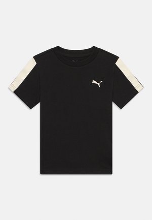 TAPE TEE UNISEX - Tričko s potlačou - black