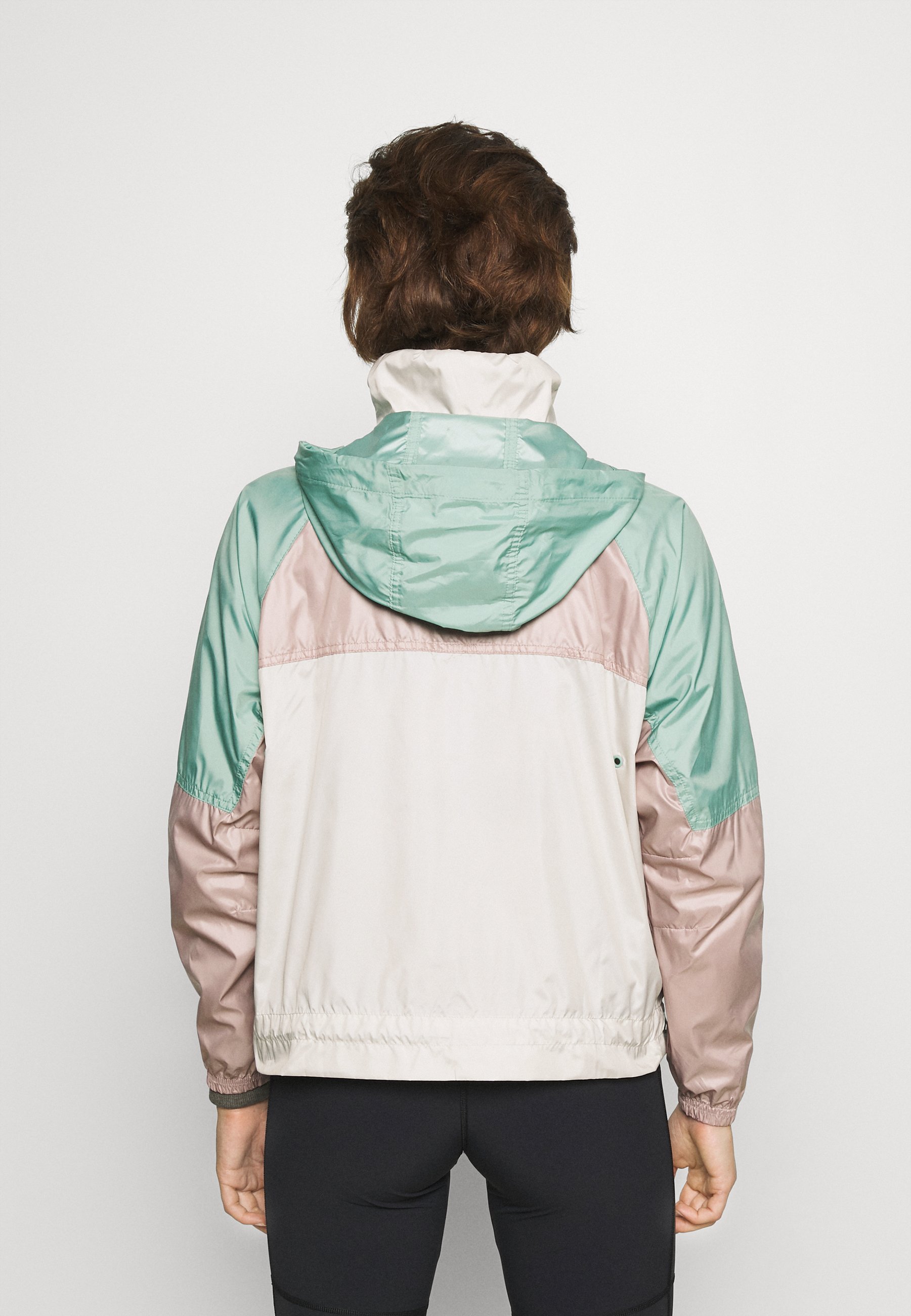 mauve windbreaker