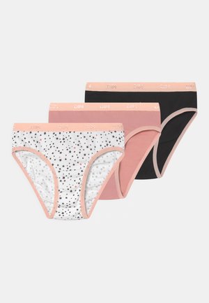 LES POCKET BRIEF 3 PACK - Kratke gaće - black/pink