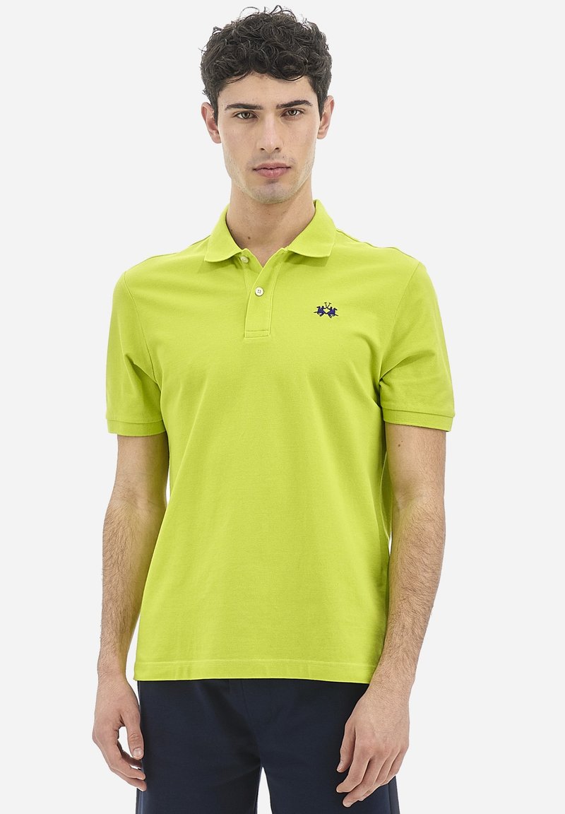 La Martina SHORT-SLEEVED POLO SHIRT - Polo - limettenpunsch