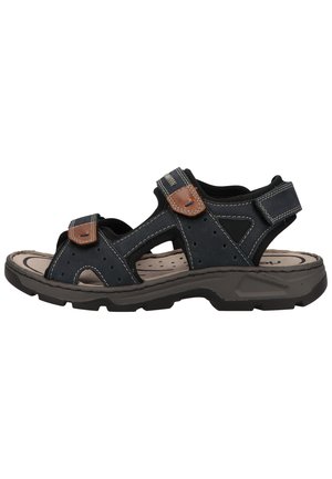 Walking sandals - pazifik/amaretto/schwarz