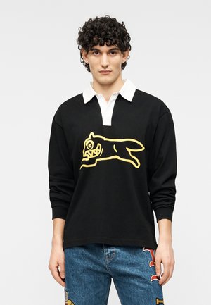 RUNNING DOG RUGBY SHIRT - Polo majica - black