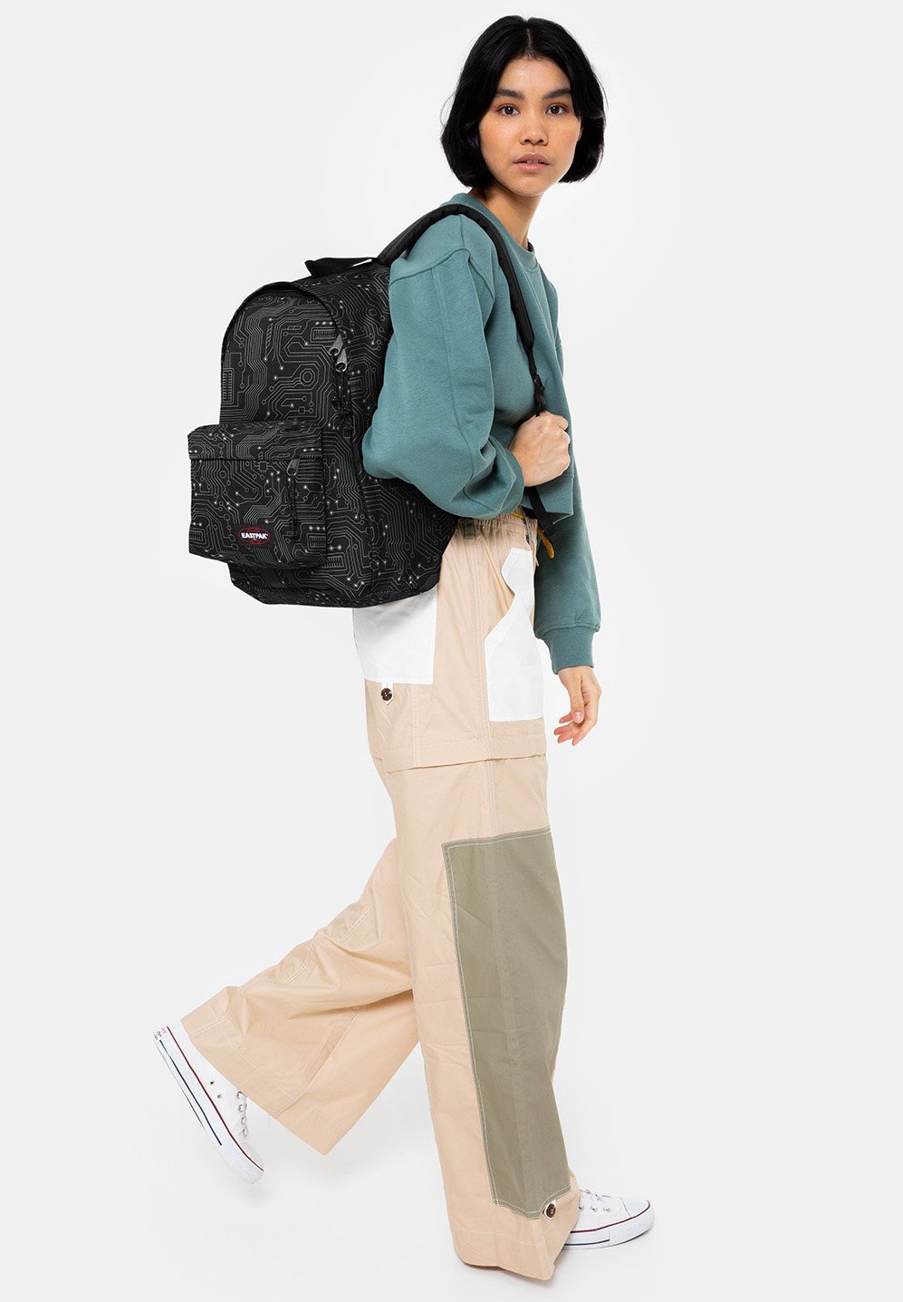 eastpak marron clair