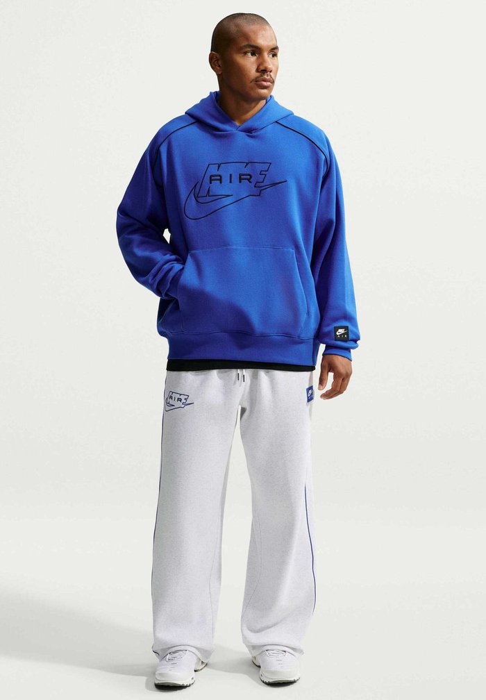 Nike SPORTSWEAR MEN'S FLEECE PULLOVER HOODIE AIR - Hoodie - game royal black black