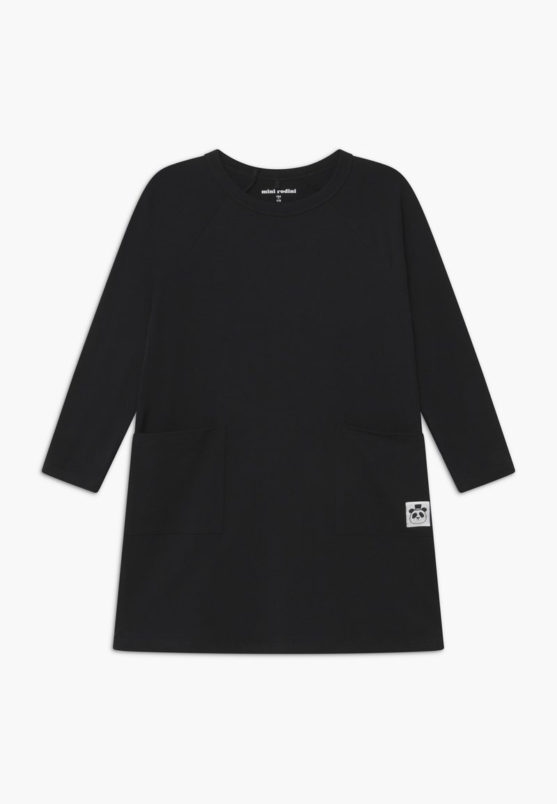 Mini Rodini BABY BASIC DRESS - Žerzejové šaty - black