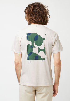 LUGNY - Print T-shirt - blanc