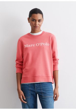 LOGO PRINT AT CHEST - Mikina - blushed berry