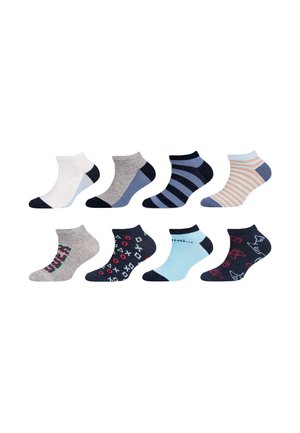 SNEAKER MOTIV 8ER PACK - Calze - captains blue