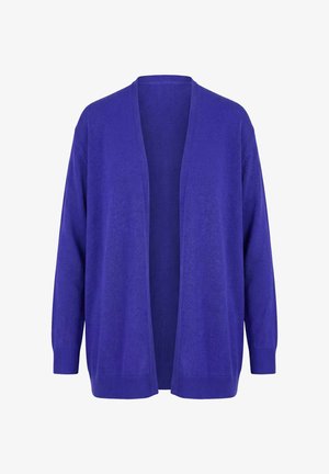 Ulla Popken, OPEN SHAPE RELAXED FIT CARDIGAN - Cardigan - blue violet